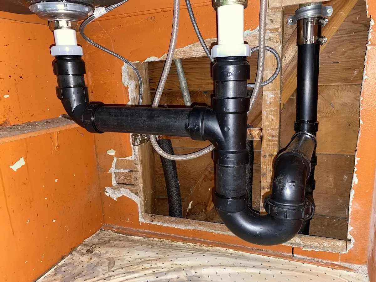 Professional Repiping Services equipment and tools on the job in Ogden
